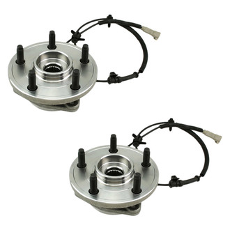 Replacement - Front Wheel Hub Assembly Kit with Bearings