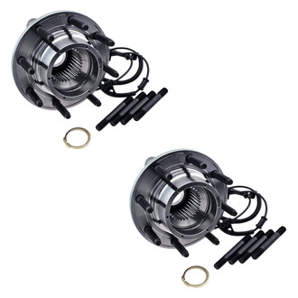 Replacement - Front Wheel Hub Assembly Kit with Bearings