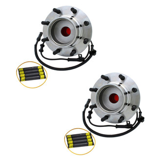 Replacement - Front Wheel Hub Assembly Kit with Bearings