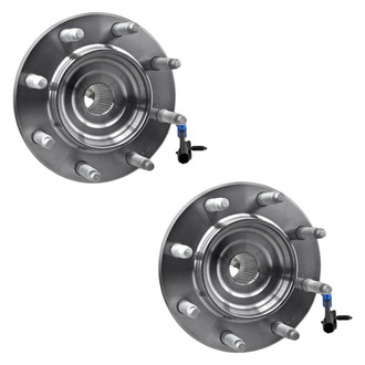 Replacement - Front Wheel Hub Assembly Kit with Bearings