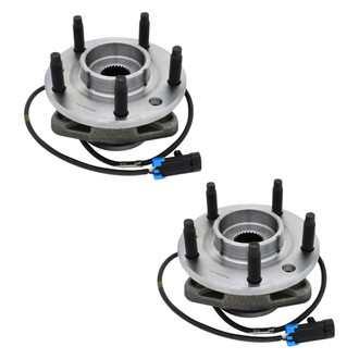 Replacement - Front Wheel Hub Assembly Kit with Bearings