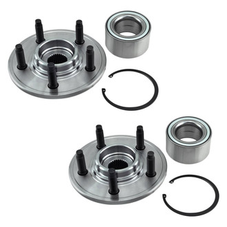 Replacement - Rear Wheel Hub Assembly Kit with Bearings