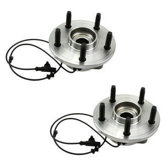 Replacement - Front Wheel Hub Assembly Kit with Bearings
