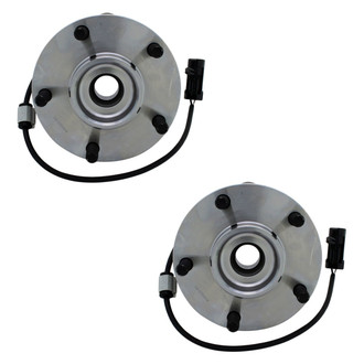 Replacement - Front Wheel Hub Assembly Kit with Bearings