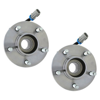 Replacement - Front Wheel Hub Assembly Kit with Bearings