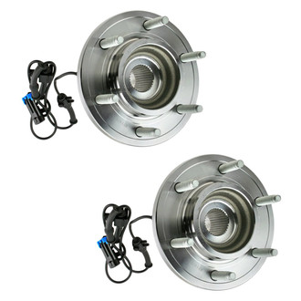 Replacement - Front Wheel Hub Assembly Kit with Bearings