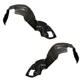 Replacement - Front Driver and Passenger Side Fender Liner Set (CAPA Certified)