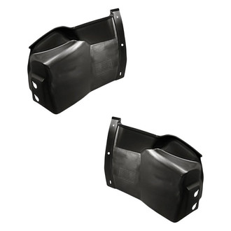 Replacement - Front Driver and Passenger Side Fender Liner Front Section Set (Standard Line)
