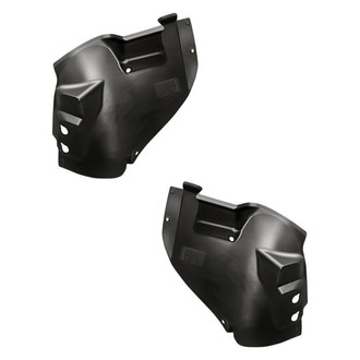Replacement - Front Driver and Passenger Side Fender Liner Front Section Set (Standard Line)