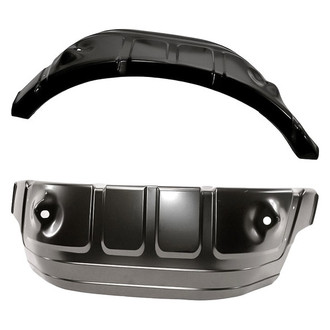 Replacement - Rear Driver and Passenger Side Wheel Housing Set (Standard Line)