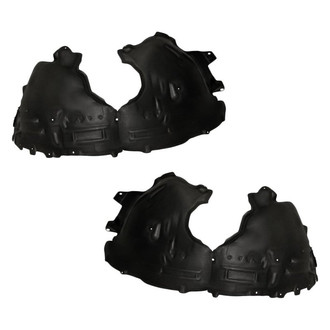 Replacement - Front Driver and Passenger Side Fender Liner Set (CAPA Certified)