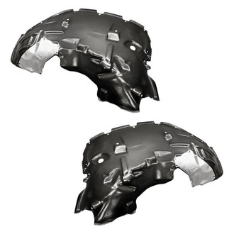 Replacement - Front Driver and Passenger Side Fender Liner Set (CAPA Certified)