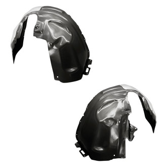 Replacement - Front Driver and Passenger Side Fender Liner Set (Standard Line)