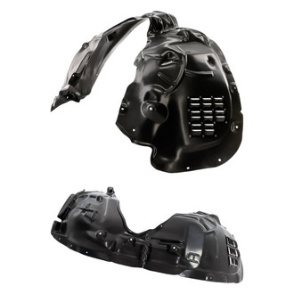 Replacement - Front Driver and Passenger Side Fender Liner Set (Standard Line)