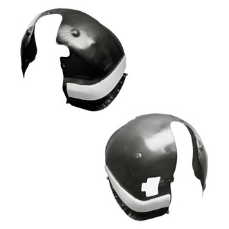 Replacement - Front Driver and Passenger Side Fender Liner Set (Standard Line)