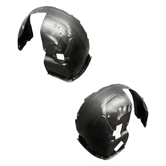 Replacement - Front Driver and Passenger Side Fender Liner Set (CAPA Certified)