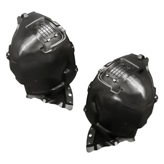 Replacement - Front Driver and Passenger Side Fender Liner Front Section Set (CAPA Certified)