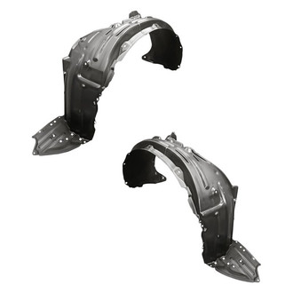 Replacement - Front Driver and Passenger Side Fender Liner Set (Standard Line)