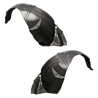 Replacement - Front Driver and Passenger Side Fender Liner Set (Standard Line)