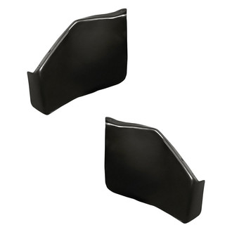 Replacement - Front Lower Driver and Passenger Side Fender Splash Shield Set (Standard Line)