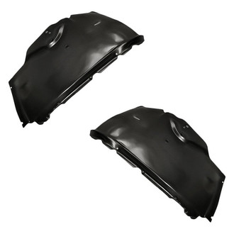 Replacement - Front Driver and Passenger Side Fender Liner Rear Section Set (Standard Line)
