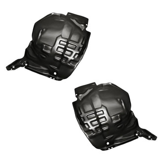 Replacement - Front Driver and Passenger Side Fender Liner Front Section Set (Standard Line)