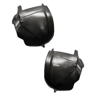 Replacement - Front Driver and Passenger Side Fender Liner Front Section Set (Standard Line)