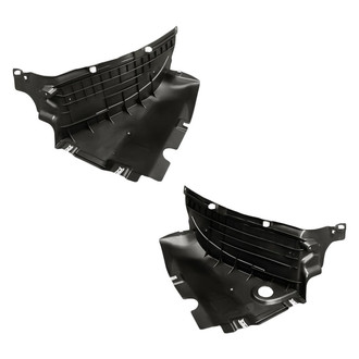 Replacement - Front Driver and Passenger Side Fender Splash Shield Set (CAPA Certified)