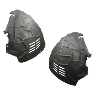 Replacement - Front Driver and Passenger Side Fender Liner Front Section Set (Standard Line)