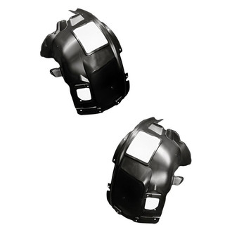 Replacement - Front Forward Driver and Passenger Side Fender Liner Set (CAPA Certified)