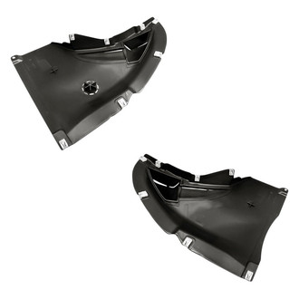 Replacement - Front Driver and Passenger Side Fender Splash Shield Set (Standard Line)