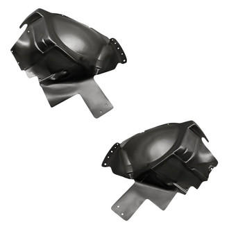 Replacement - Front Driver and Passenger Side Fender Liner Front Section Set (Standard Line)