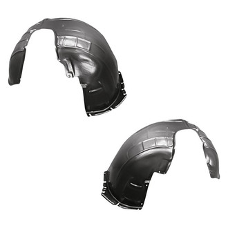 Replacement - Front Driver and Passenger Side Fender Liner Set (Standard Line)
