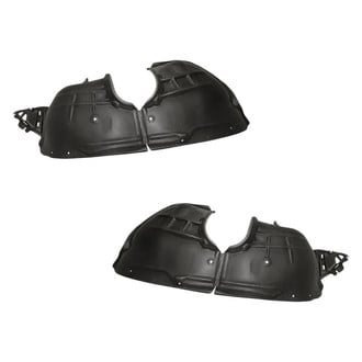Replacement - Front Driver and Passenger Side Fender Liner Set (CAPA Certified)