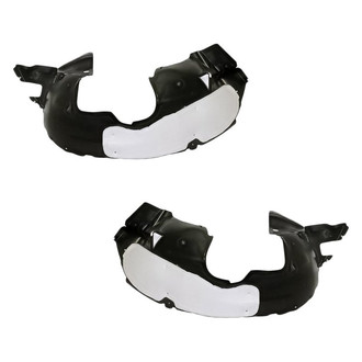 Replacement - Front Driver and Passenger Side Fender Liner Set (Standard Line)