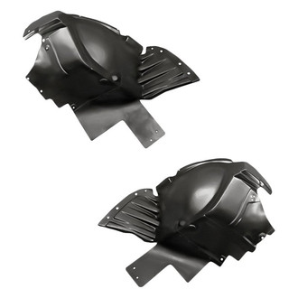 Replacement - Front Driver and Passenger Side Fender Liner Front Section Set (Standard Line)