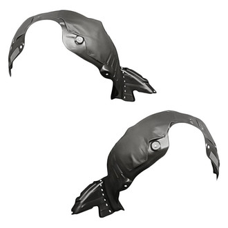 Replacement - Front Driver and Passenger Side Fender Liner Set (Standard Line)