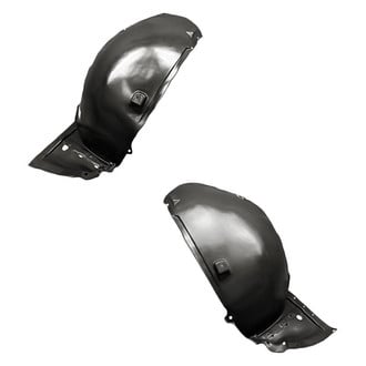 Replacement - Front Driver and Passenger Side Fender Liner Front Section Set (Standard Line)