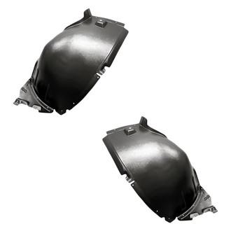 Replacement - Front Driver and Passenger Side Fender Liner Front Section Set (Standard Line)
