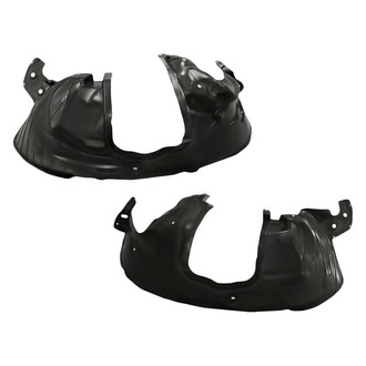 Replacement - Front Driver and Passenger Side Fender Liner Set (CAPA Certified)