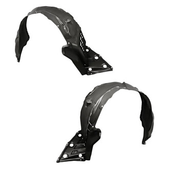 Replacement - Front Driver and Passenger Side Fender Liner Set (Standard Line)