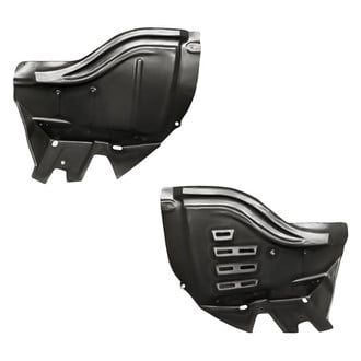 Replacement - Front Driver and Passenger Side Fender Liner Front Section Set (Standard Line)