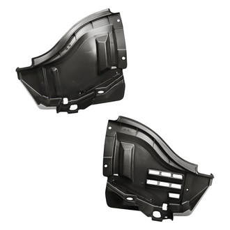 Replacement - Front Forward Driver and Passenger Side Fender Liner Set (Standard Line)