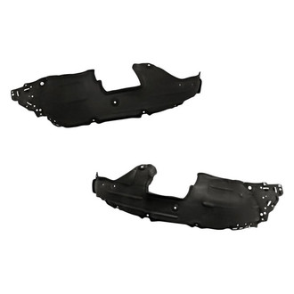 Replacement - Front Driver and Passenger Side Fender Liner Set (Standard Line)