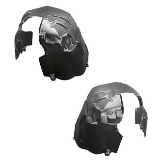 Replacement - Front Driver and Passenger Side Fender Liner Set (Standard Line)
