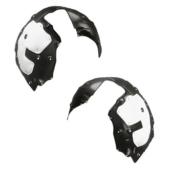 Replacement - Front Driver and Passenger Side Fender Liner Set (CAPA Certified)