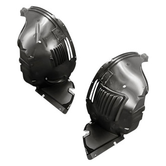 Replacement - Front Driver and Passenger Side Fender Liner Front Section Set (CAPA Certified)
