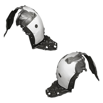 Replacement - Front Driver and Passenger Side Fender Liner Set (Standard Line)