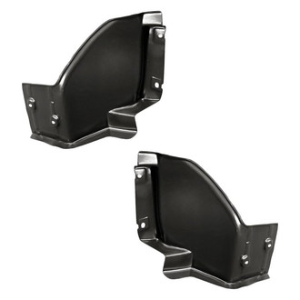Replacement - Front Driver and Passenger Side Fender Liner Front Section Set (Standard Line)