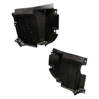 Replacement - Front Forward Driver and Passenger Side Fender Liner Set (CAPA Certified)